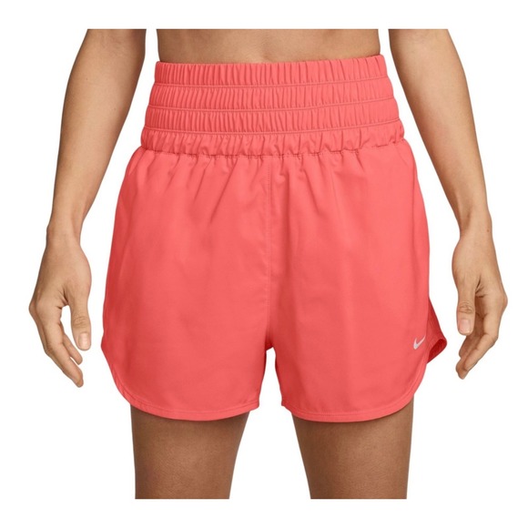 Nike Pants - Nike Womens One Dri-fit Ultra High waisted 3"‎ brief lined shorts magic ember XS